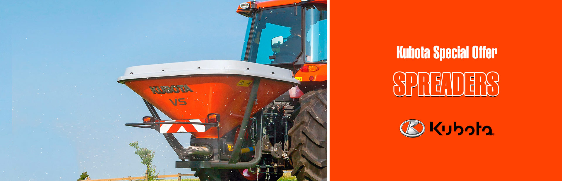 Kubota: Kubota Special Offer - Spreaders